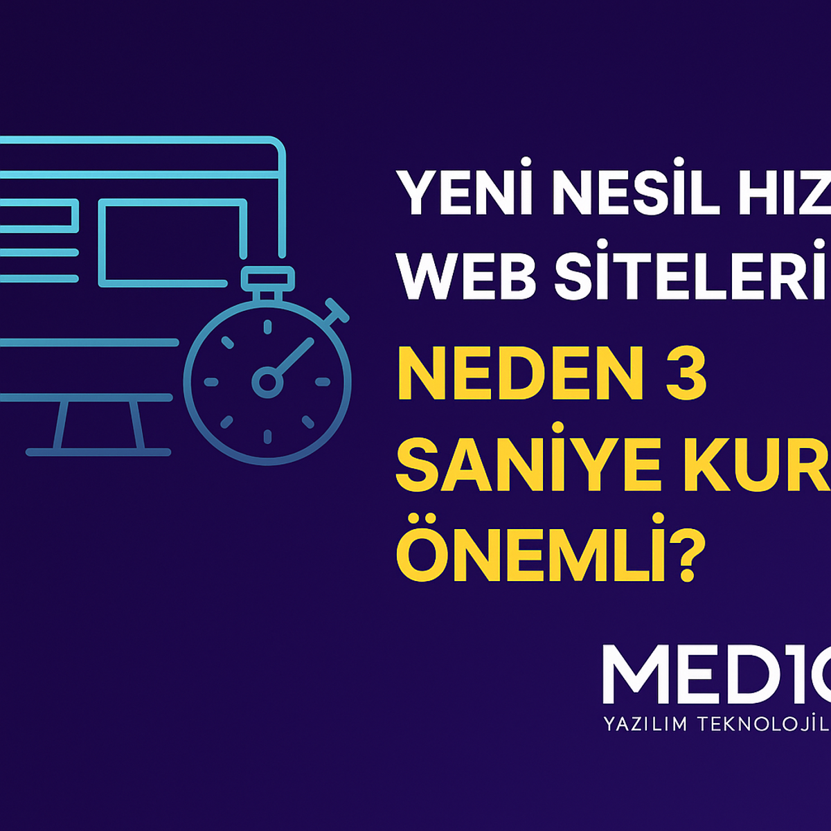 Yeni Nesil Hızlı Web Siteleri: Neden 3 Saniye Kuralı Önemli?