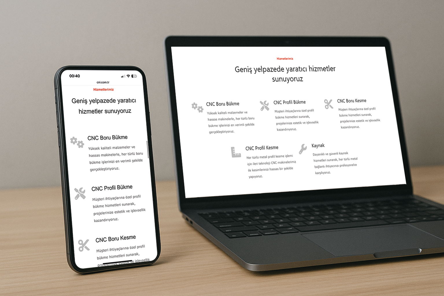 Çok dilli web sitesi